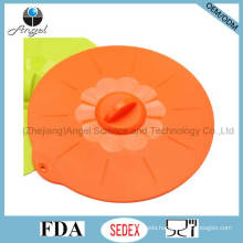 Silicone Food Cooking Cover Microwave Pot Lid Cover SL07 (L)